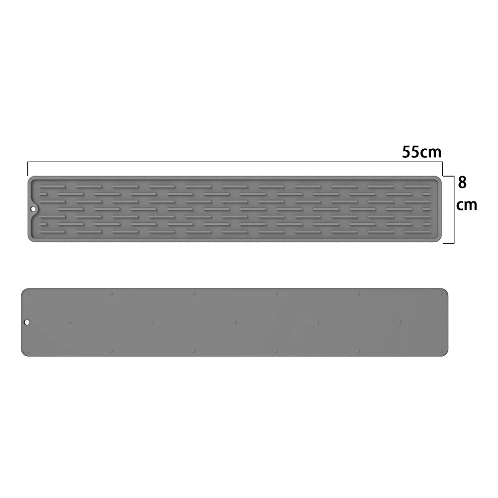 1pcHome Gadgets Silicone Faucet Mat Waterproof Cleaning Faucet Splash Catcher Mats Heat-insulation for Home Bathroon Accessories