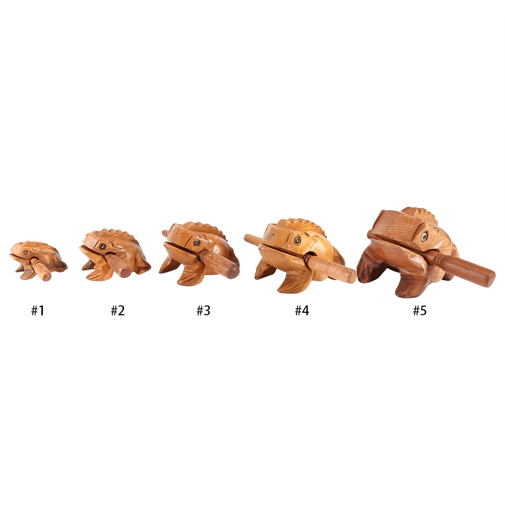 Lucky Frog Thailand Traditional Craft Wooden Lucky Frog Croaking Musical Instrument Home Decor Wood Frog Thailand Frog