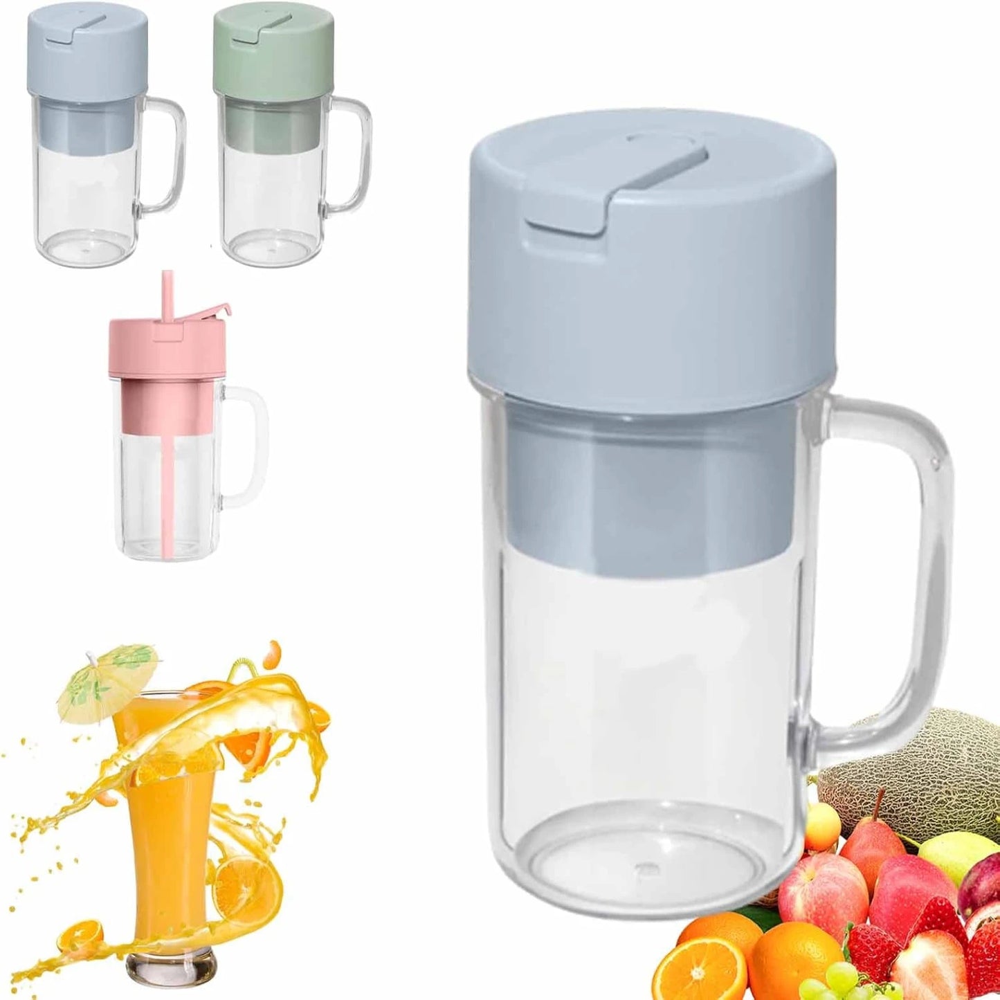 Royadulex Portable Blender Juicer Bottle - Travel Blender Offer Food processors electric Portable juicer blender Kitchen gadgets