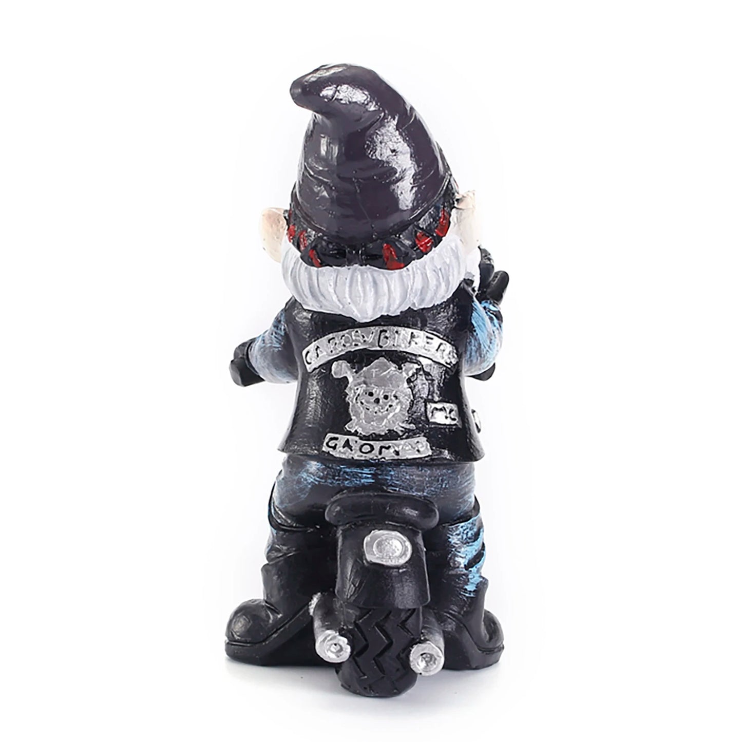 Resin Gnome Statue Waterproof Mini Decor Statue Pastoral Landscape Ornaments Suitable for Outdoor Yard Patio Decoration