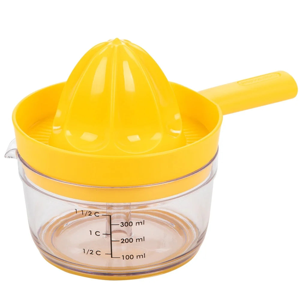 Countertop Citrus Juicer Twist and Juice Oranges Lemons Limes Easy Clean Dishwasher Safe Non-Skid Base Comfortable Grip