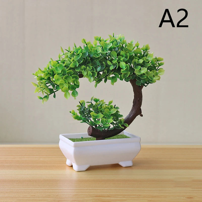 Simulation Fake Potted Bonsai Tree Artificial Plant DeskOrnament ArtificialPlant