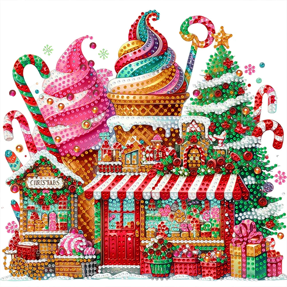 5D DIY Partial Special Shaped Drill Diamond Painting Kit Angel Child Decoration