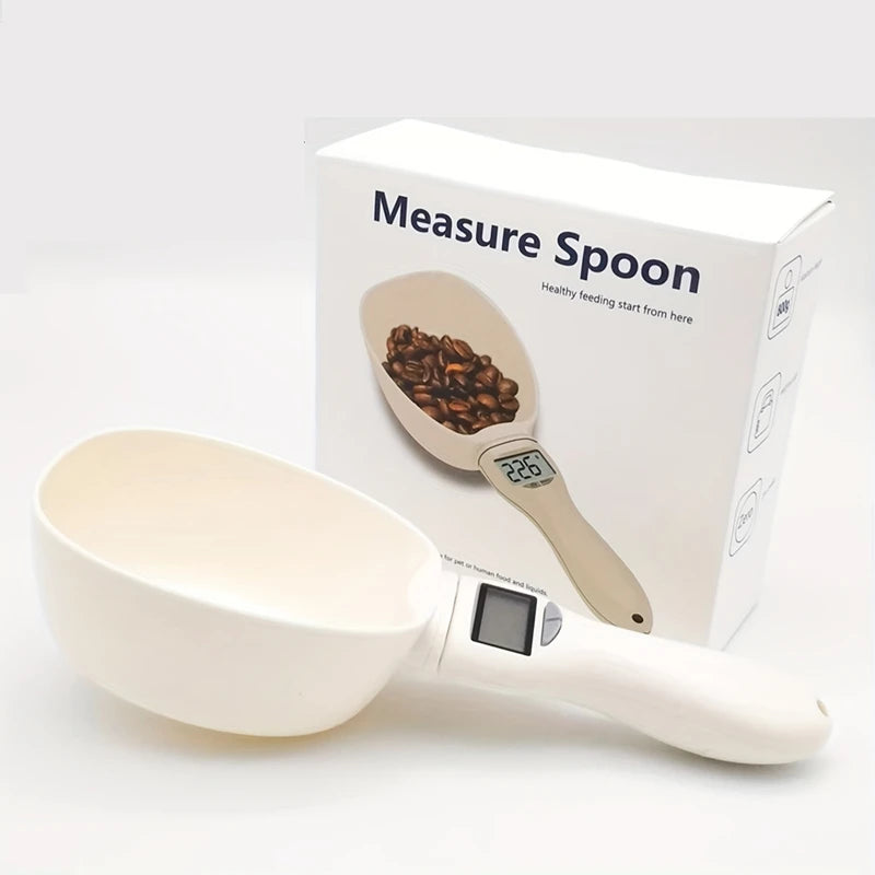 Kitchen Electronic Food Measuring Spoon Scale LCD Digital Electronic Spoon Scale For Pet Food Measuring Spoon Kitchen Tool