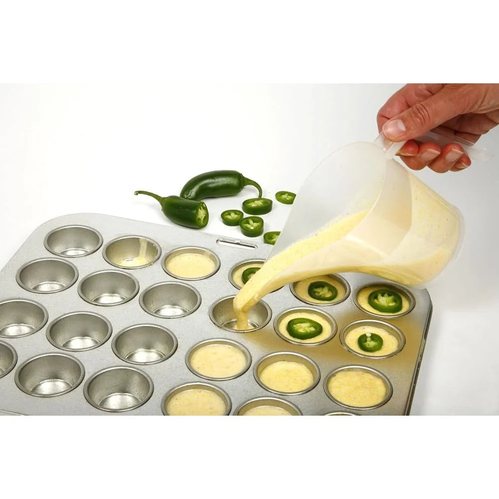 2 Cup Measuring Funnel Pitcher Liquids Sauces Purees Batters Easy Pouring No Drip Precision Kitchen Tool
