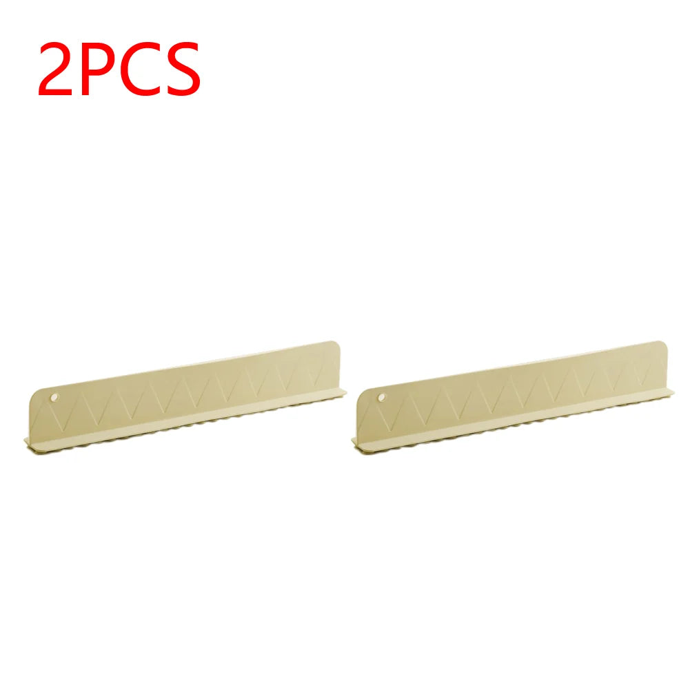 Silicone Water Splash Guard Washing Basin Anti-splash Stopper Splash Protector for Kitchen Island and Bathroom