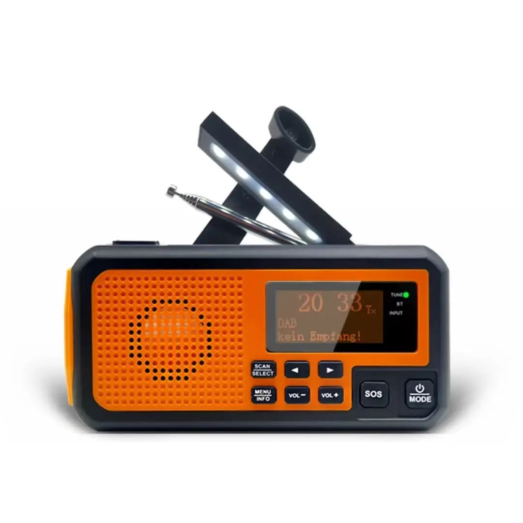 Emergency Solar Radio Hand Crank Charging AM/FM Survival Radio