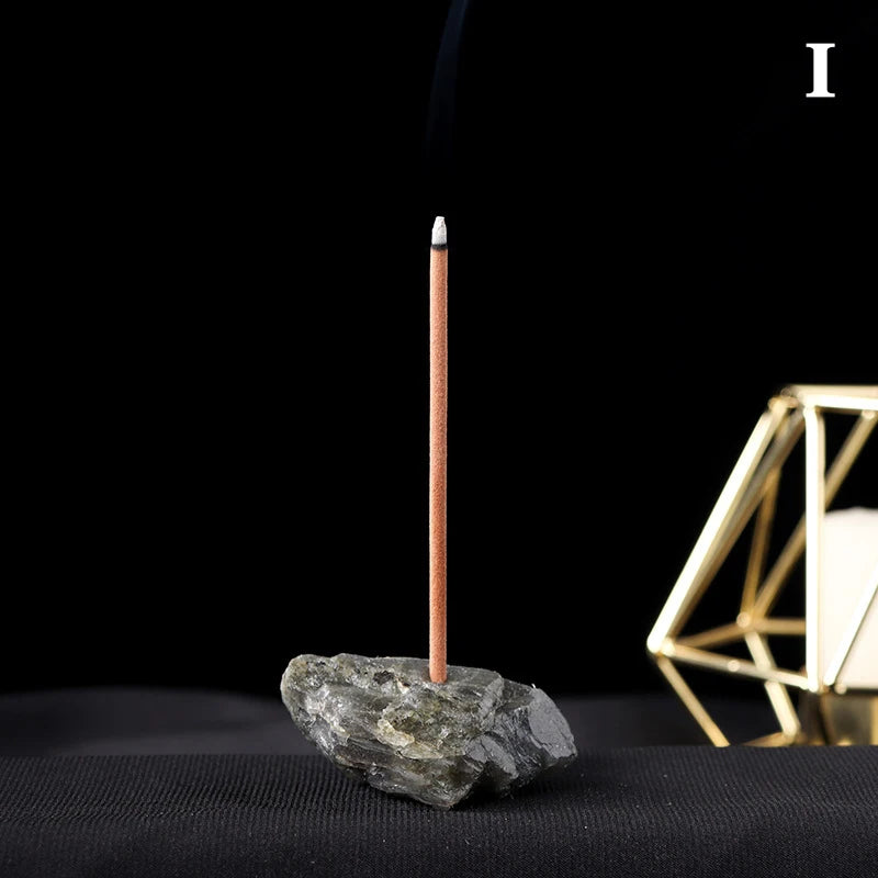 2-3cm Natural Crystal Amethyst Rose Quartz Raw Stone Incense Holder Irregular Ore Mineral Specimen Energy Healing Home Decor