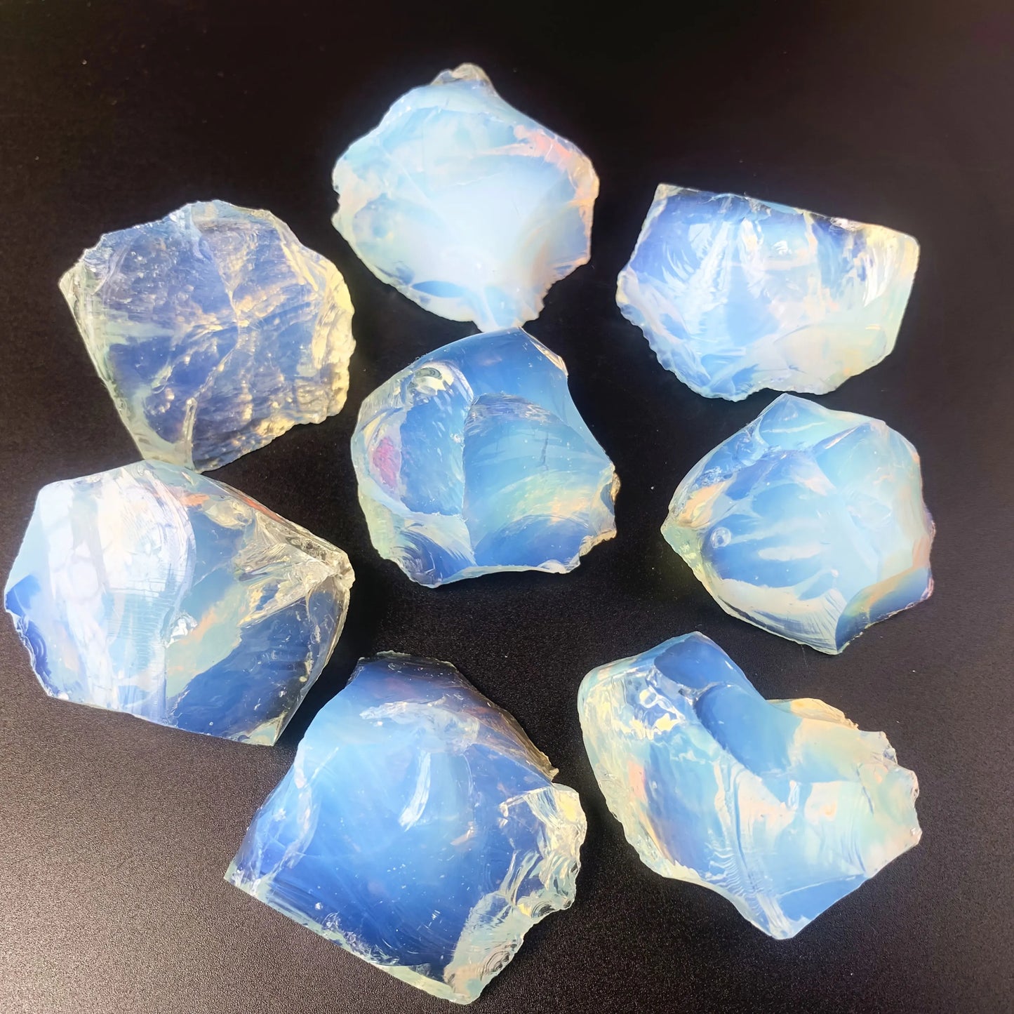 Opal Rough Stone - Handmade Jewelry Making Accessories, Aromatherapy Aesthetic Home Decor, Aromatherapy Healing Stones.