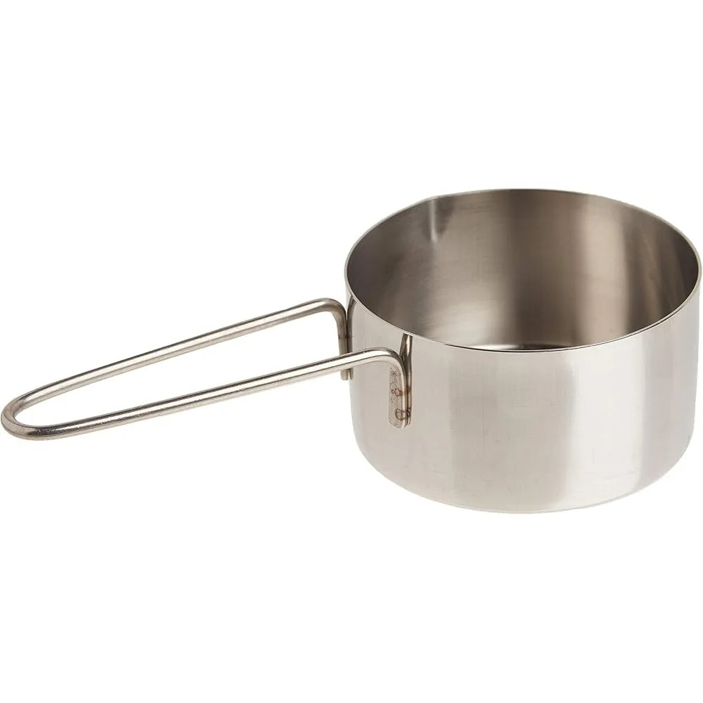 Stainless Steel Measuring Cup 3/4 Cup Durable Rust Resistant Kitchen Tool Easy Grip Handle Liquid Pouring Precision Measurement