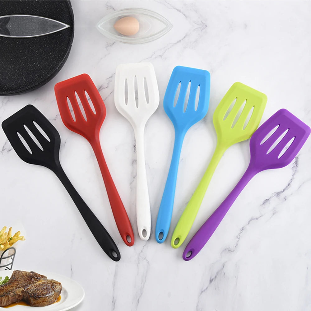 1PC Large Silicone Spatula Kitchen Steak Spatula Pancake Spatula Multifunctional Kitchen Cooking Tool