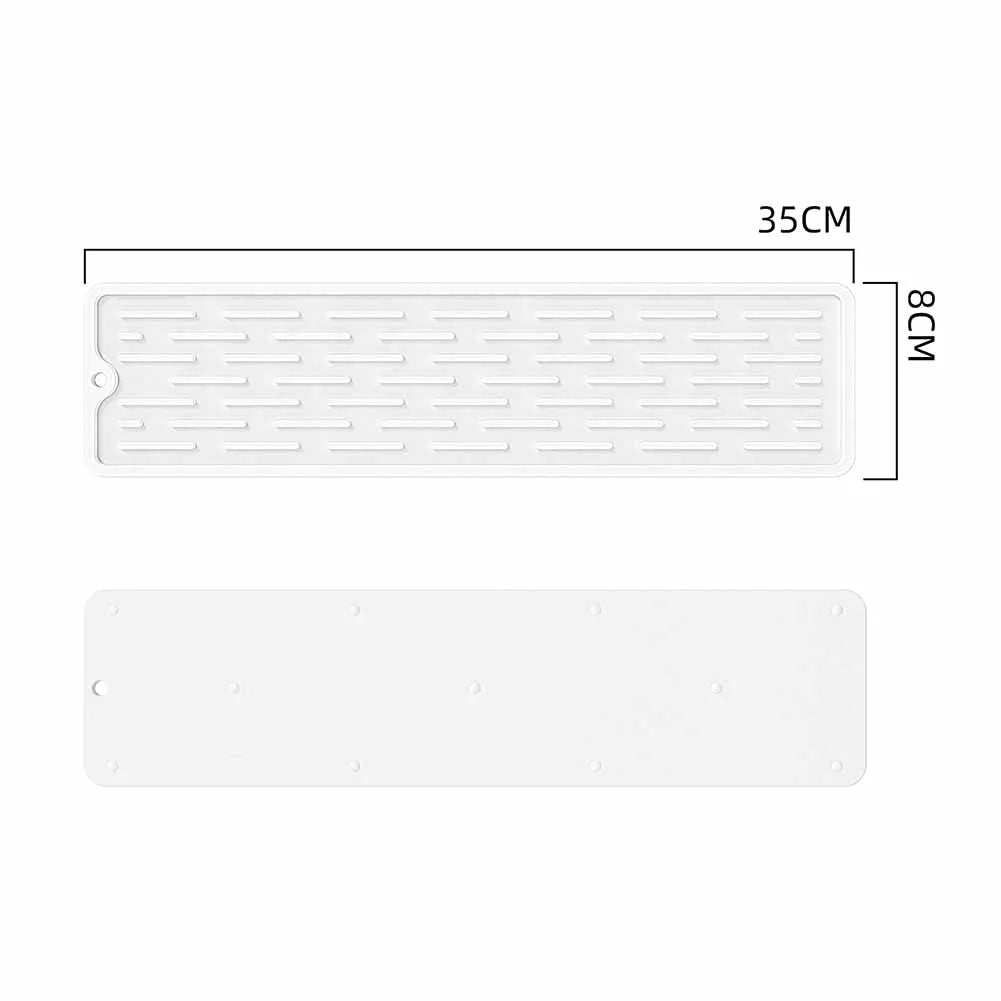 1pcHome Gadgets Silicone Faucet Mat Waterproof Cleaning Faucet Splash Catcher Mats Heat-insulation for Home Bathroon Accessories