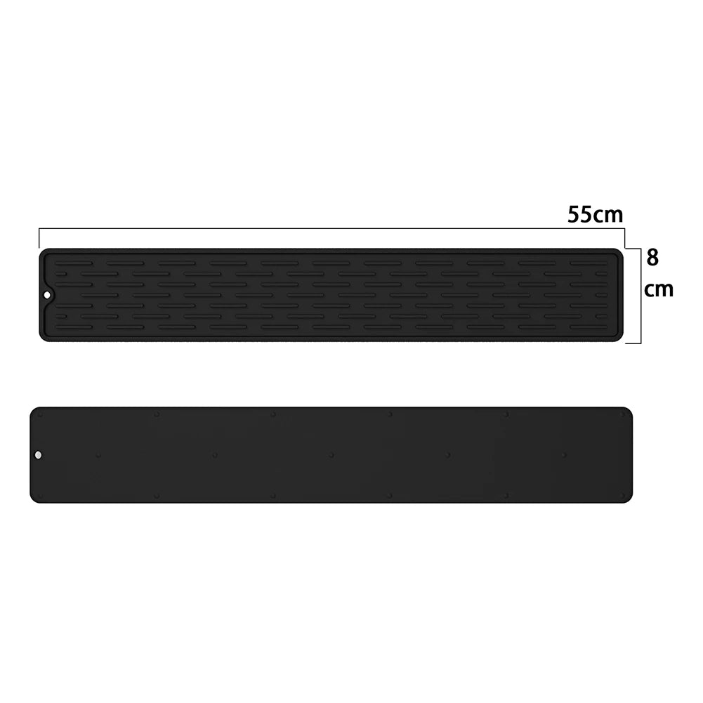 1pcHome Gadgets Silicone Faucet Mat Waterproof Cleaning Faucet Splash Catcher Mats Heat-insulation for Home Bathroon Accessories