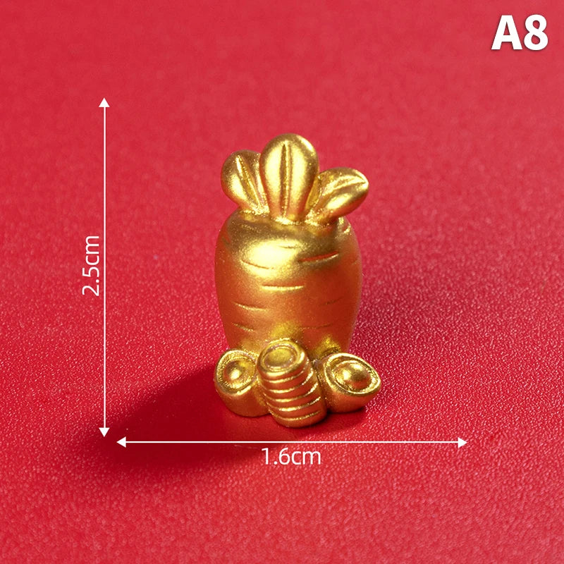 2025 Year Of The Snake Ornament Cartoon Lucky Snake Figurine Micro Landscape Car Interior Home Desktop Decoration