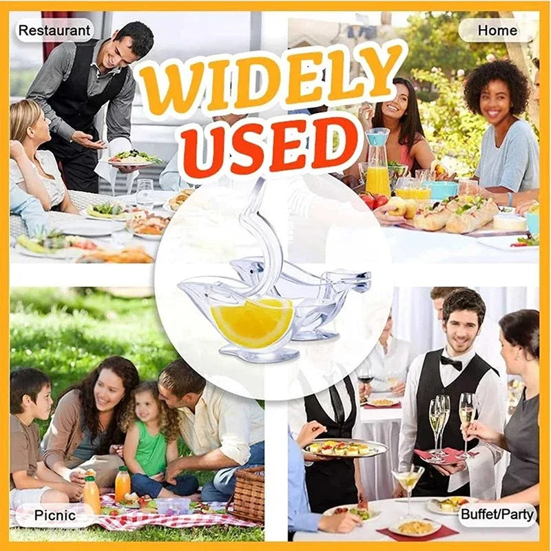 3/2/1PC Kitchen Home Slip Tool Press Squeeze Fruit Mini Manual Juicer Bird Shape Transparent Portable Orange Lemon Manual Juicer