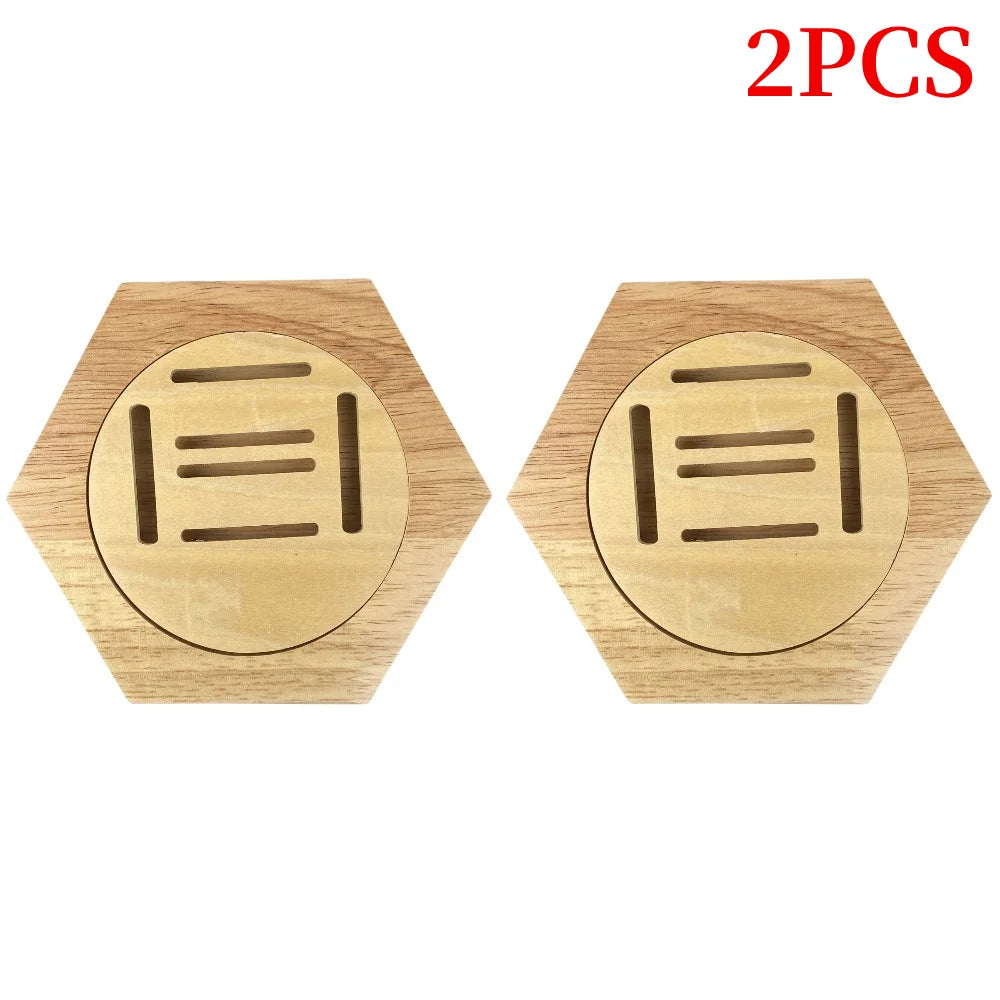 1-10PCS Honeycomb Combination Medal Display Stand Building Block Toys Hexagonal Wood Medal Rack Creative Splicing Wall Decor