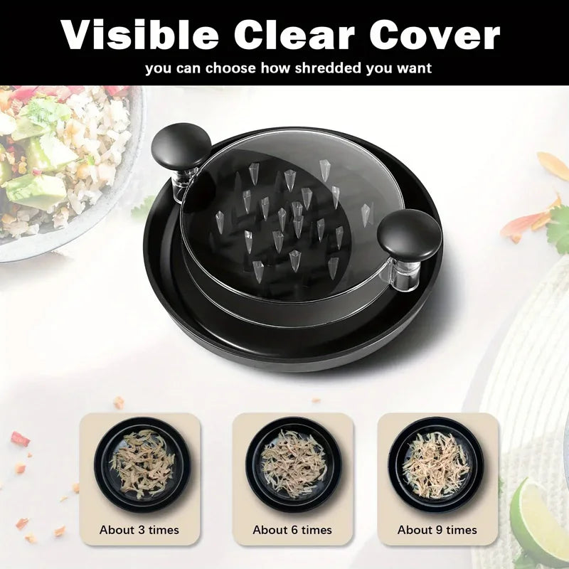Kitchen Chicken Shredder Non-Slip Meat Grinders For Pork Beef Cooked Chicken Breasts Vegetable Kitchen Tool Handle Shredder