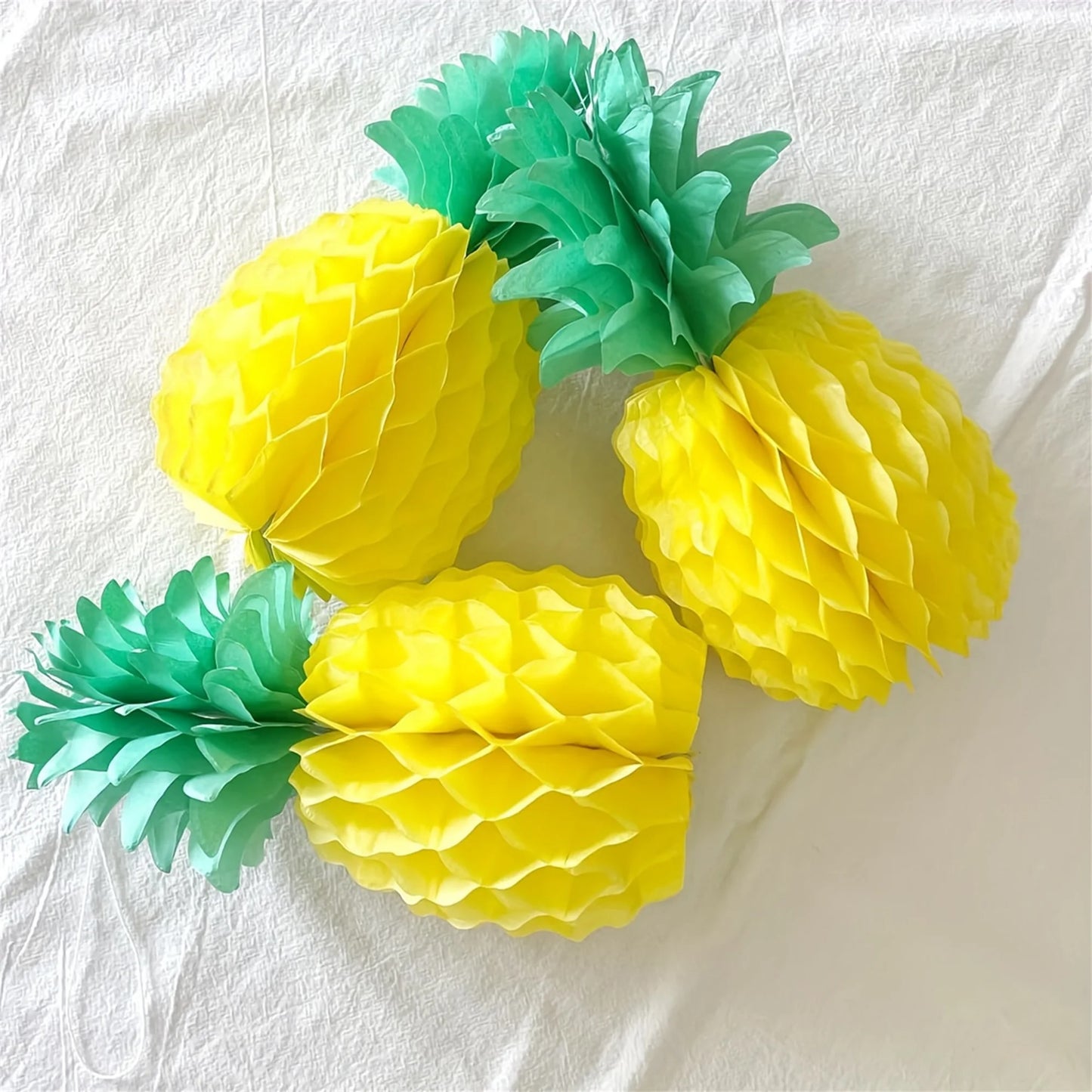 Tropical Pineapple Party Supplies Hawaiian Luau Table Decorations Summer Beach Theme Centerpieces for Festive Celebration