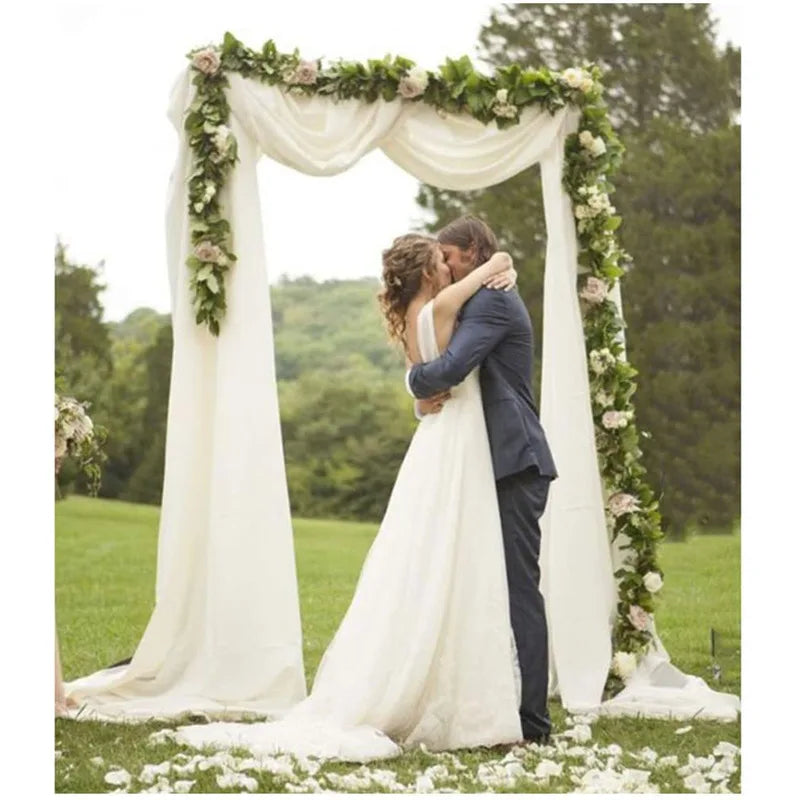 Gold Wedding Decoration Arch Door Square Metal Flower Rack with Bases Background Decorative Frame Party Wedding Supplies