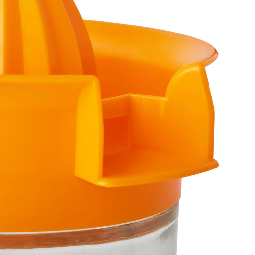 Citrus Juicer 10 Ounce Easy Screw Top Glass Plastic Dishwasher Safe Durable Kitchen Tool Fresh Juice Preparation