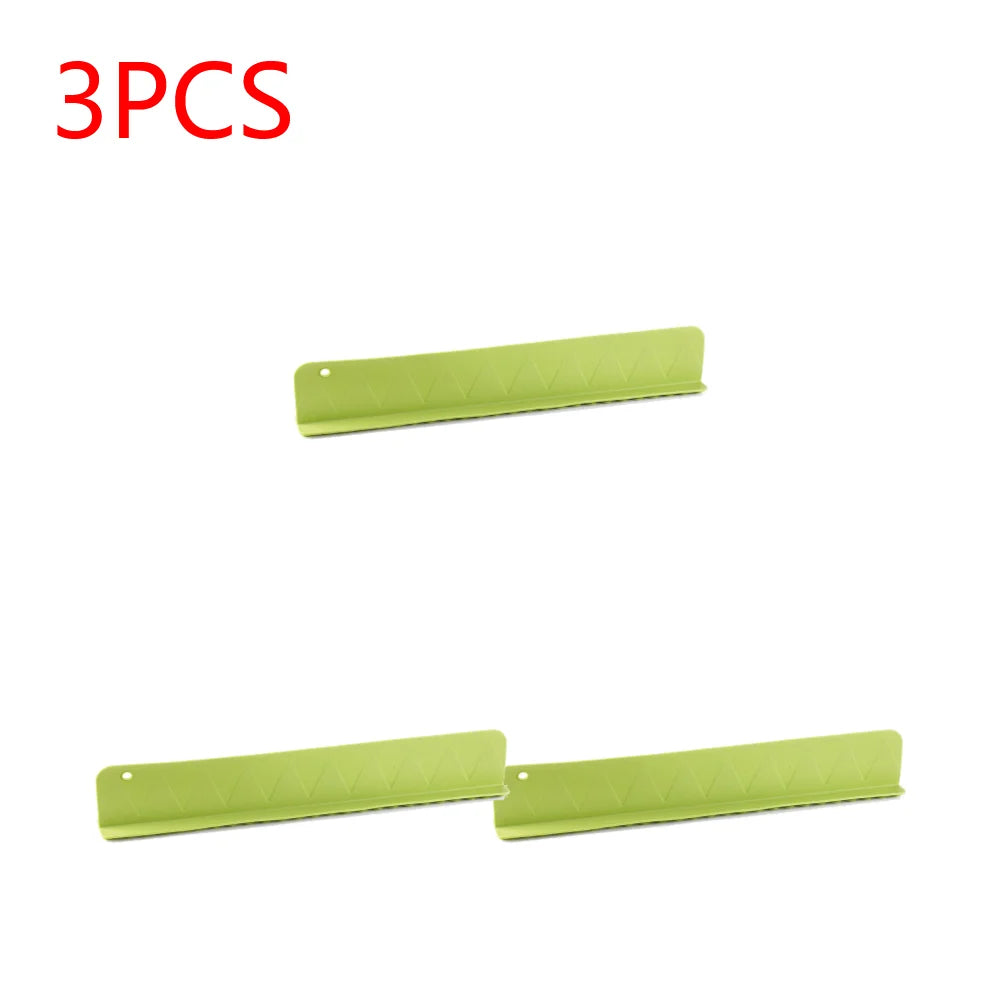 Silicone Water Splash Guard Washing Basin Anti-splash Stopper Splash Protector for Kitchen Island and Bathroom
