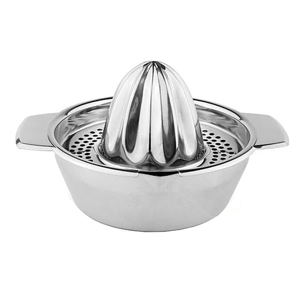 Manual Juicer Manual Orange Juicer Stainless Steel Citrus Lime Lemon Squeezer Detachable with Strainer Handle Kitchen Gadgets