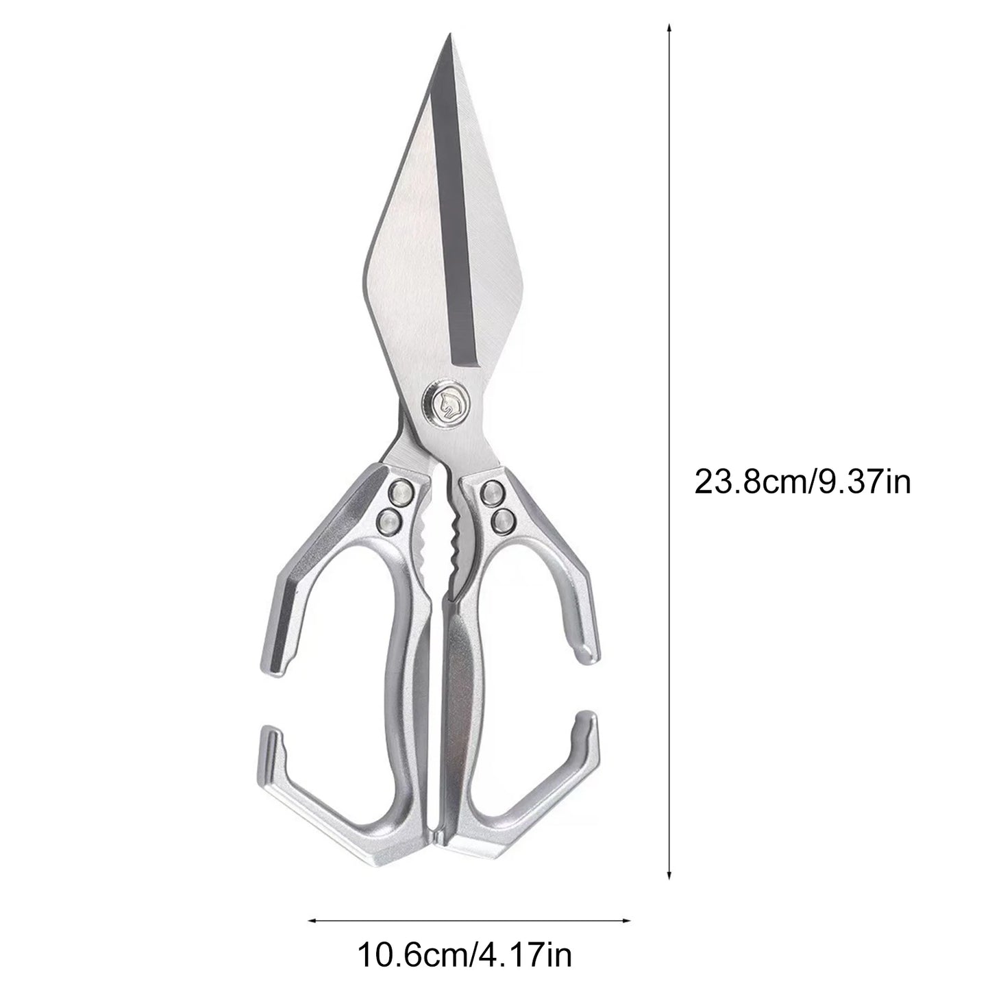 Kitchen Scissors Stainless Steel Heavy Duty Scissors Cooking Shears for Chicken/Poultry/Fish/Meat/Vegetables/Herbs/BBQ