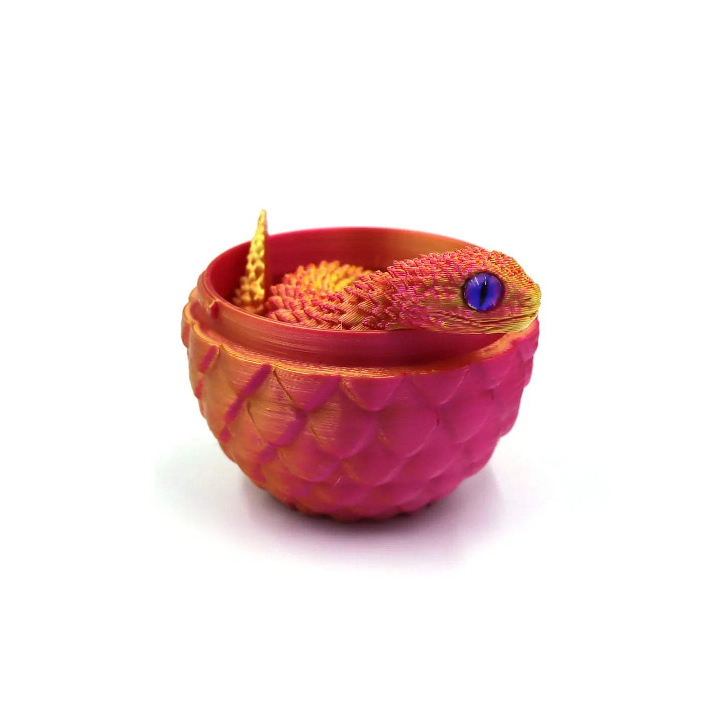3d Printed Toys Home Decoration Desktop Decorations Anime Figures Articulating Home Decor Items 3D Printing Snake Eggs Rotating