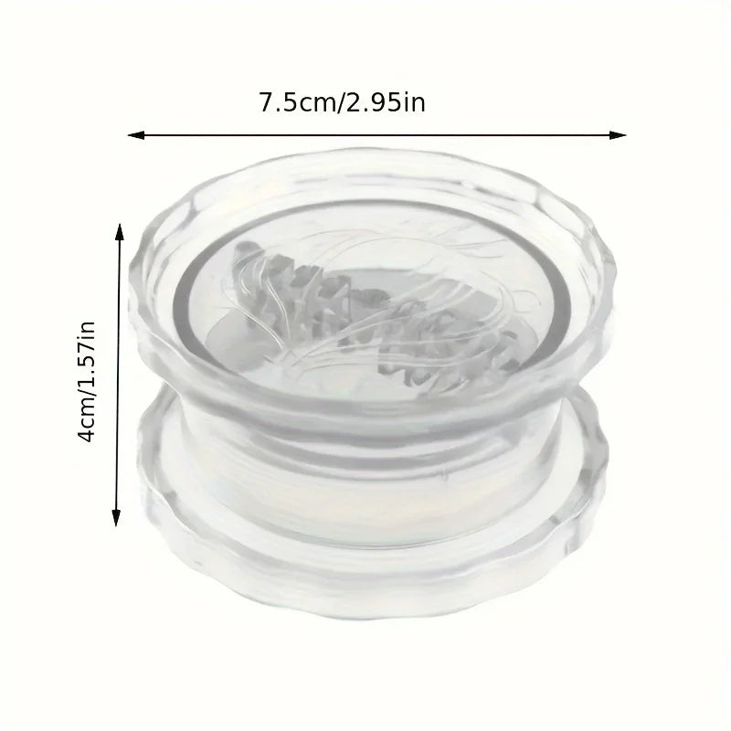 1pc manual garlic press and chopper - plastic garlic press, handheld garlic puree machine, kitchen tool without electricity