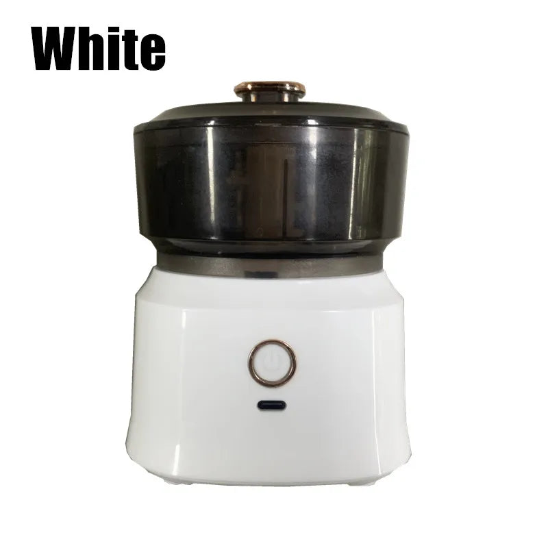 Kitchen Food Shredder Vegetable Meat Grinder 350ml Mini Wireless Electric Garlic Press Dual Purpose Garlic Puree Usb Charging