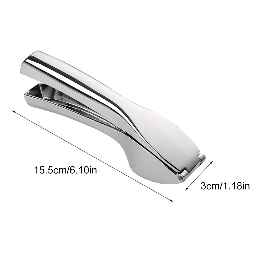 Garlic Mincer Tool Garlic Press Detachable for Easy Cleaning Super Easy To Use Garlic Presser with Easy-Squeeze Ergonomic Handle
