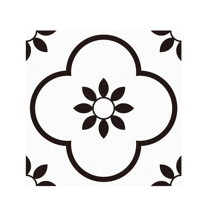 Self-adhesive Flooring Vinyl Mandala Design Floor Sticker Waterproof For Bathroom Living Room Decor Accessories Tiles Non-slip
