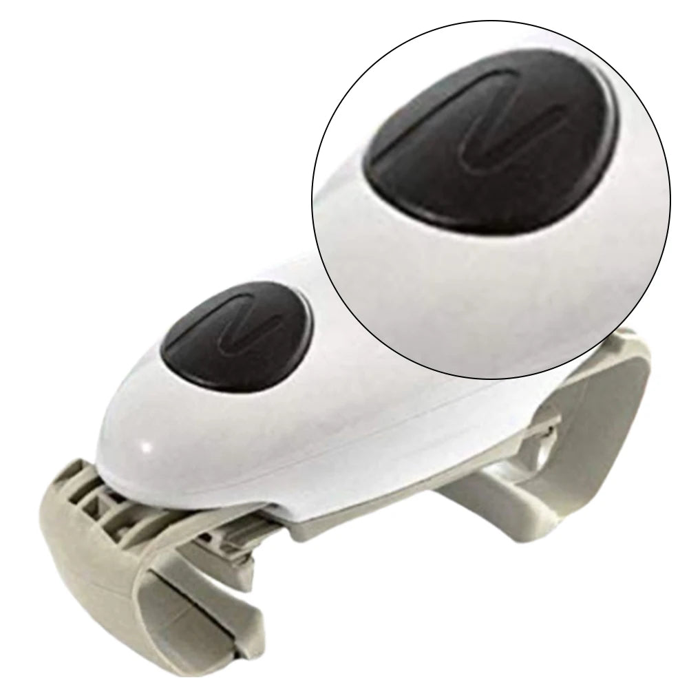Electric Can Opener easy and easy to open cans and bottles Battery Operated Tin Opener One Touch for All Kinds of Jars Bottles
