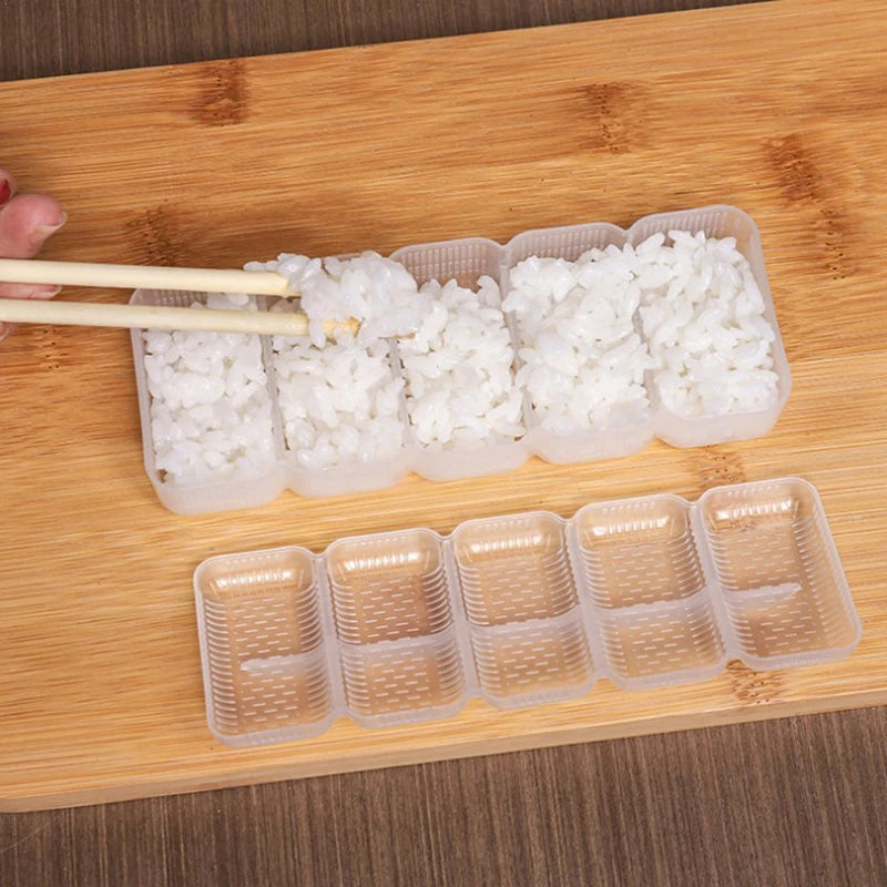 1Pc Kitchen Gadgets Onigiri Set For Sushi Rolls Sushi Mold Rice Ball Bento Press Maker Mold DIY Tools Kitchen Accessories