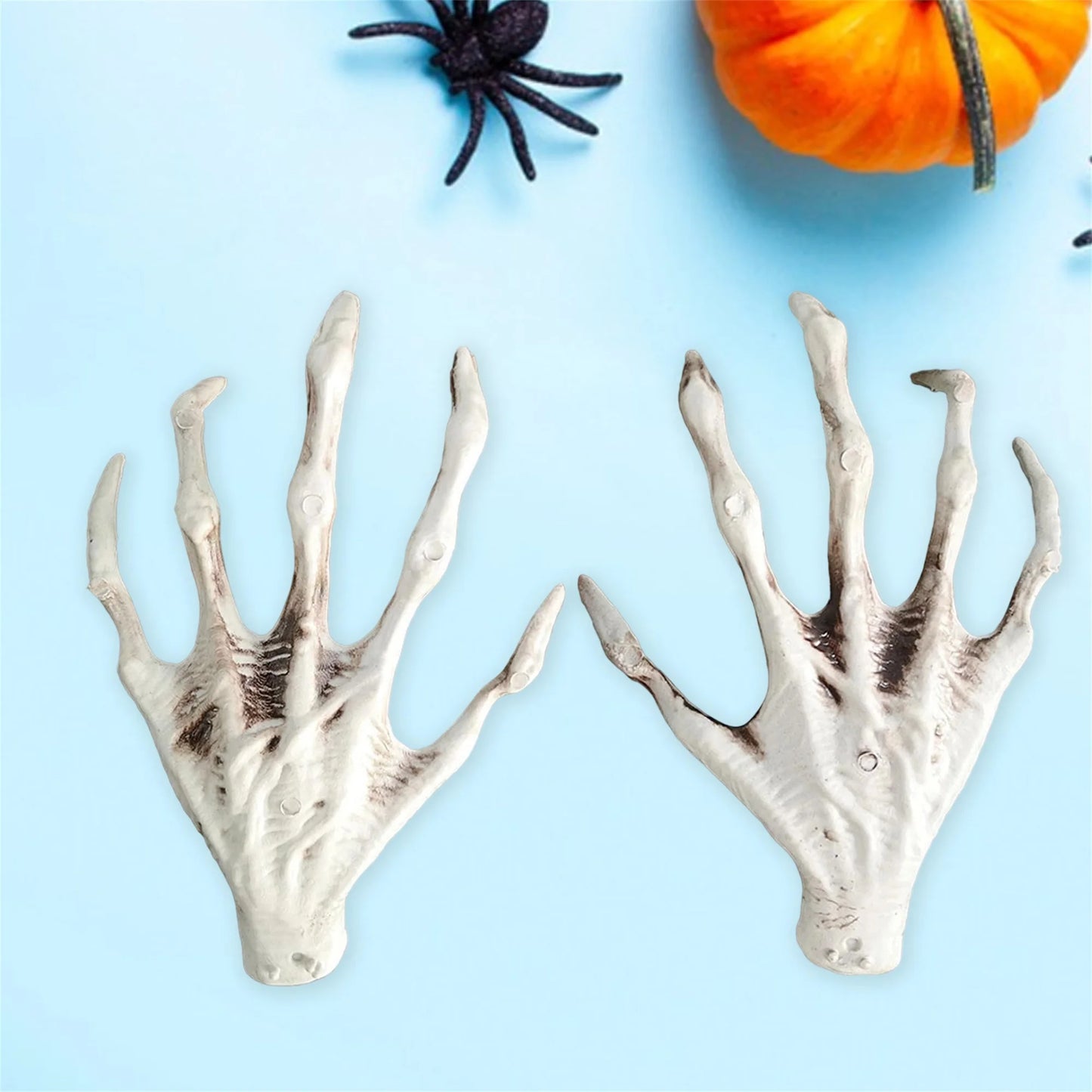 Creepy Zombie Feet Realistic Fake Severed Monster Feet Body Parts Halloween Haunted House Decorations