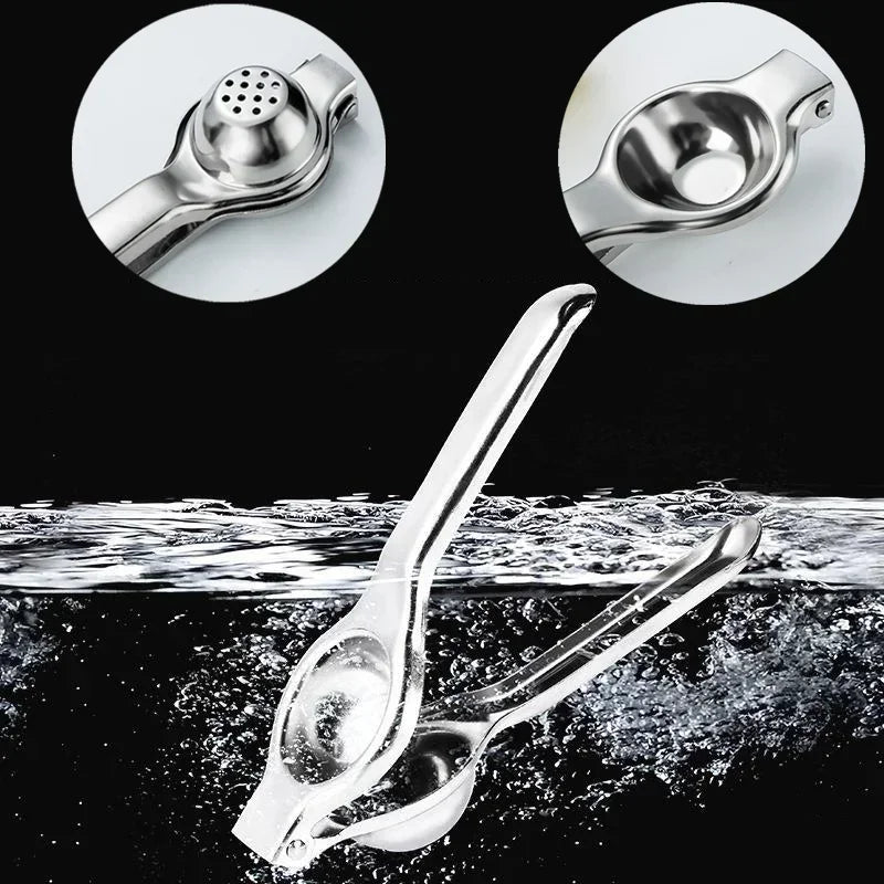 Stainless Steel Manual Juicer Processor Lemon Squeezer Orange Fruit Household Lemon Clip Fruit Pressing Kitchen Accessories