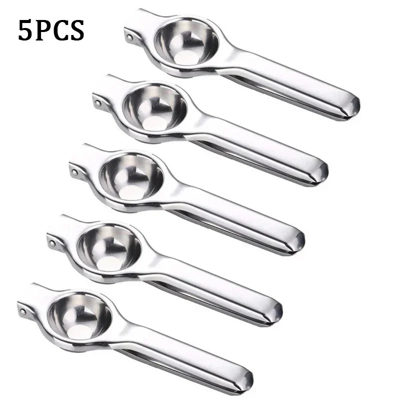 Stainless Steel Manual Juicer Processor Lemon Squeezer Orange Fruit Household Lemon Clip Fruit Pressing Kitchen Accessories