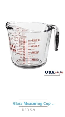 9-Piece Stackable Measuring Tools Set Cooking Baking Mixing Kitchen Utensils