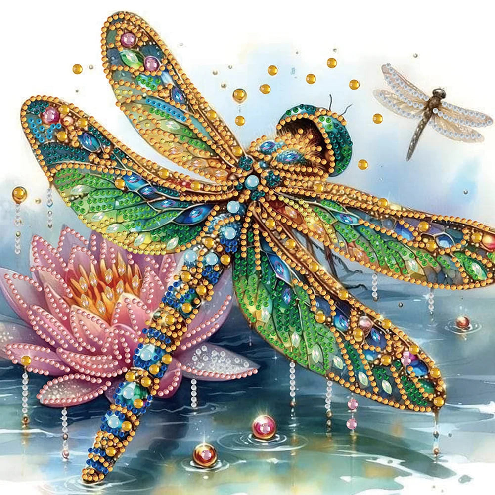5D DIY Partial Special Shaped Drill Diamond Painting Kit Animal Decoration