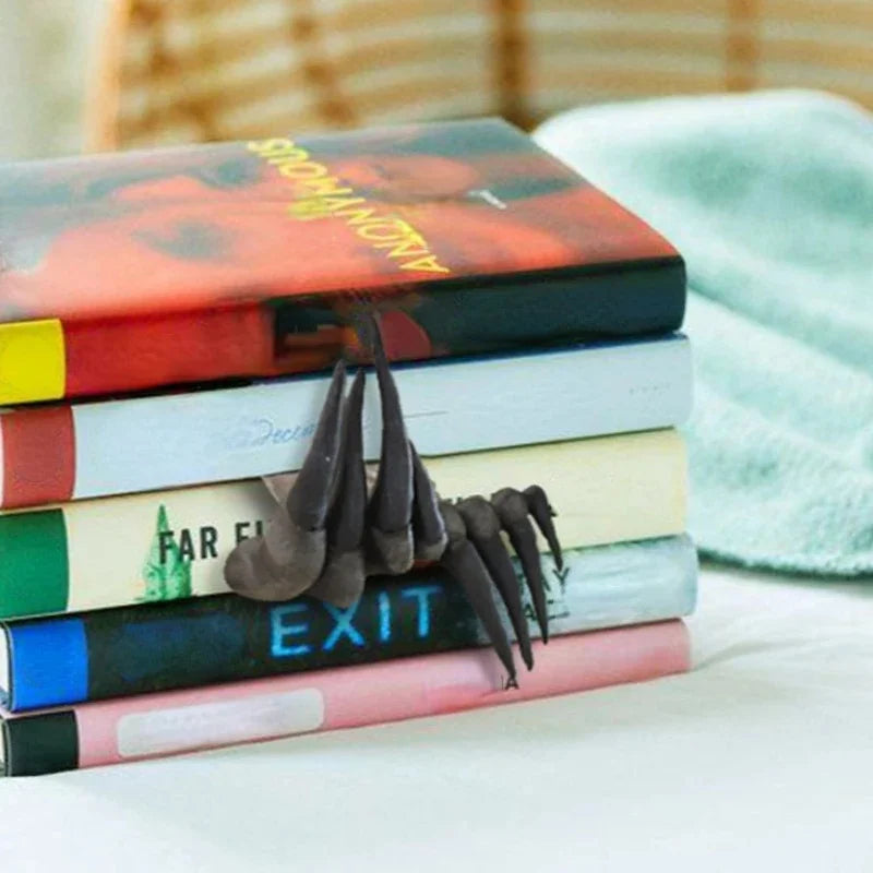 Halloween Claw Bookmark Terrifying Devil Claw Office Desktop Decoration Resin Craft Ornament Halloween Home Decoration