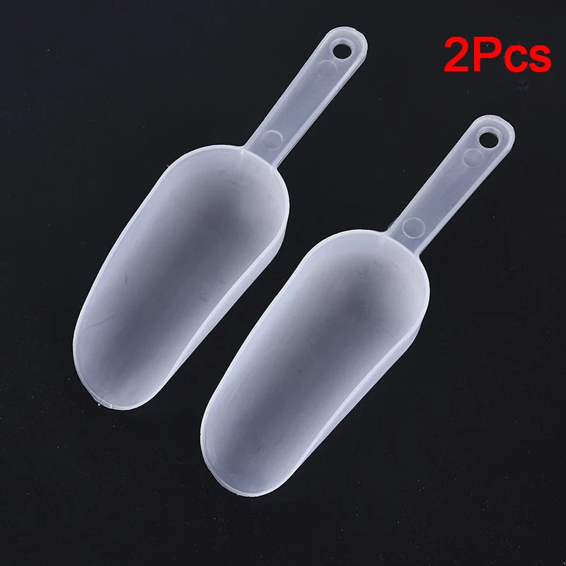 2/5Pcs Multifunctional Plastic Flour Spoon Ice Measuring Scoop Baking Kitchen To