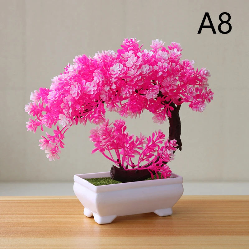 Simulation Fake Potted Bonsai Tree Artificial Plant DeskOrnament ArtificialPlant