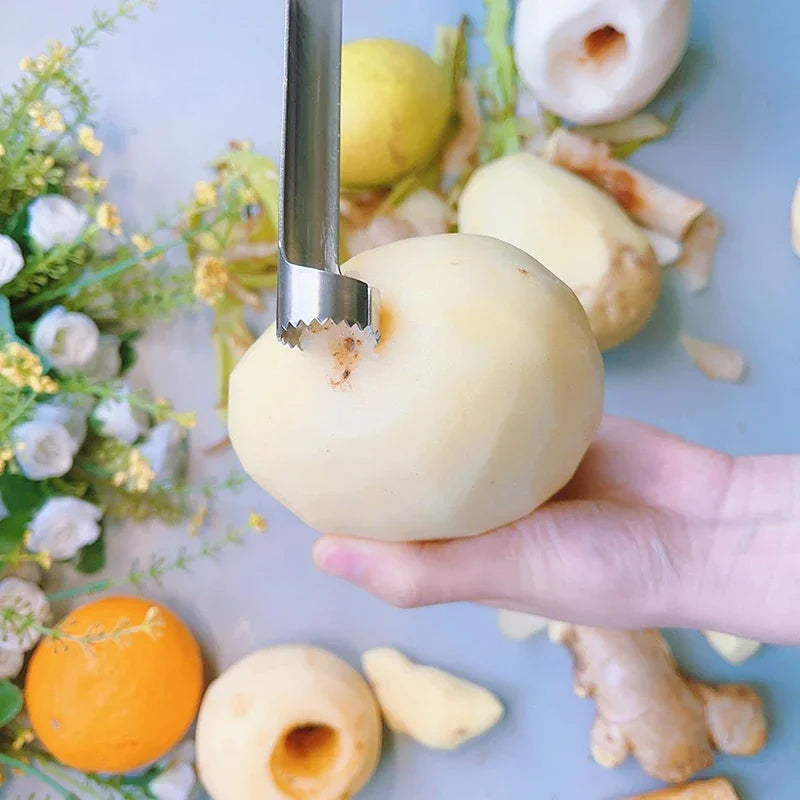 2-in-1 Apple Corer & Slicer - Christmas Baking Essentials for Holiday Desserts & Fruit Platters kitchen utensils