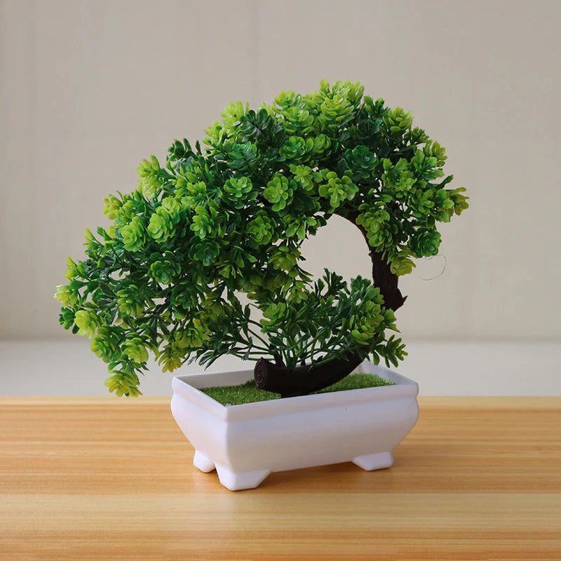 Simulation Fake Potted Bonsai Tree Artificial Plant DeskOrnament ArtificialPlant