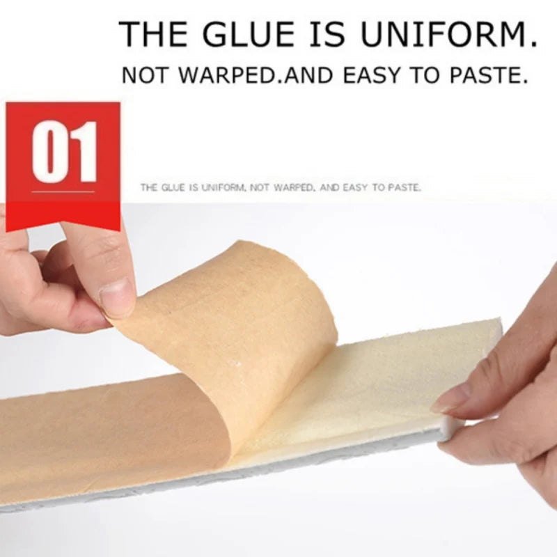 Self Adhesive Flexible Foam Molding Trim Wallpaper Border 3D Decorative Wall Lines Peel and Stick Trim for Home Hotel DIY Decor
