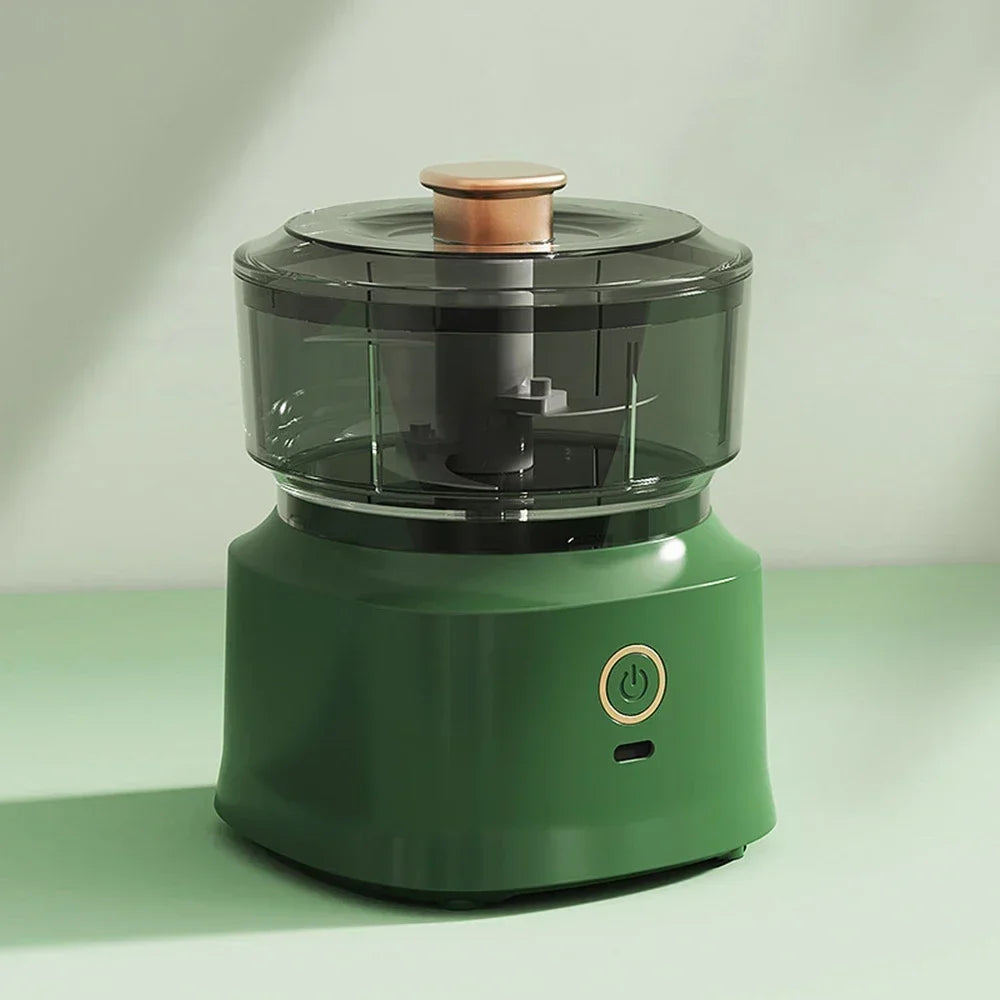 "350ML Kitchen Multifunctional Foods Chopper Grinder - Household Garlic Masher & Auxiliary Food Machine"