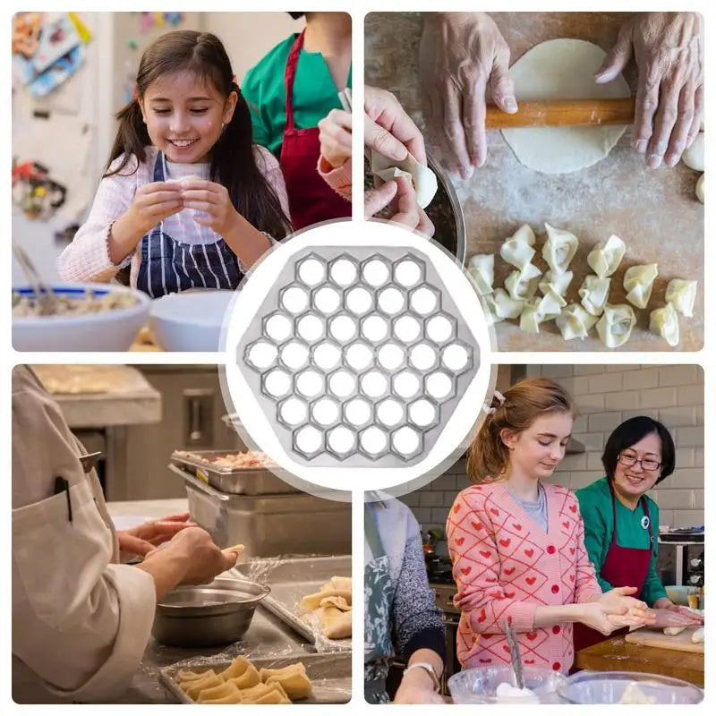 Pelmeni Mold Ravioli Maker Press Foe Dumplings Making Chinese Dumplings Maker Pastry Maker Mold Lightweight Metal Mold For Home