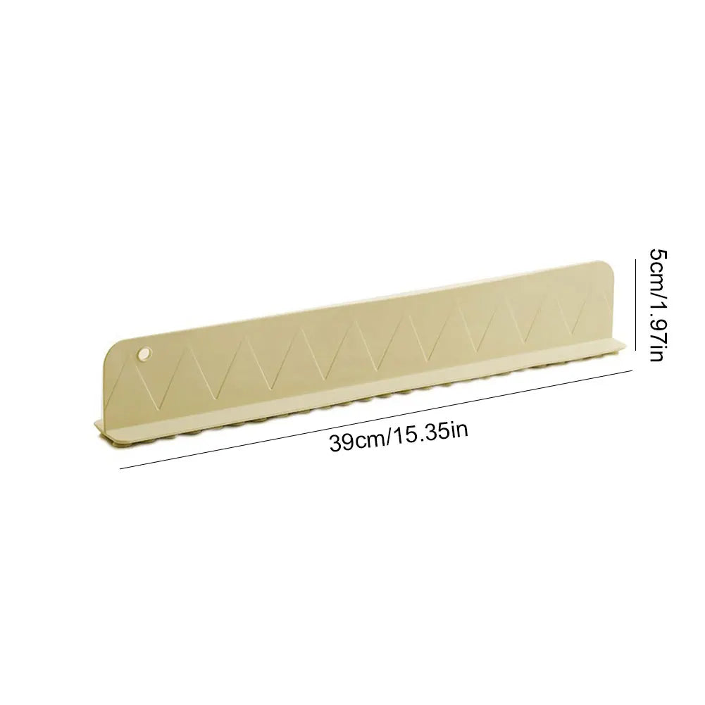 Silicone Water Splash Guard Washing Basin Anti-splash Stopper Splash Protector for Kitchen Island and Bathroom
