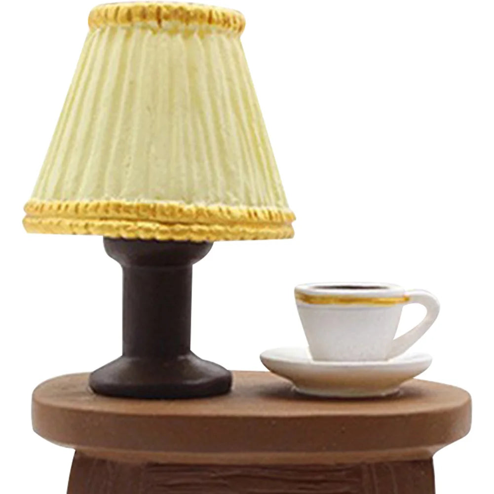 Handmade DIY Micro Rocking Chair Rocking Chair Design with Book Coffee Cute Frog Fat Miniature Home Bedroom Office Decoration