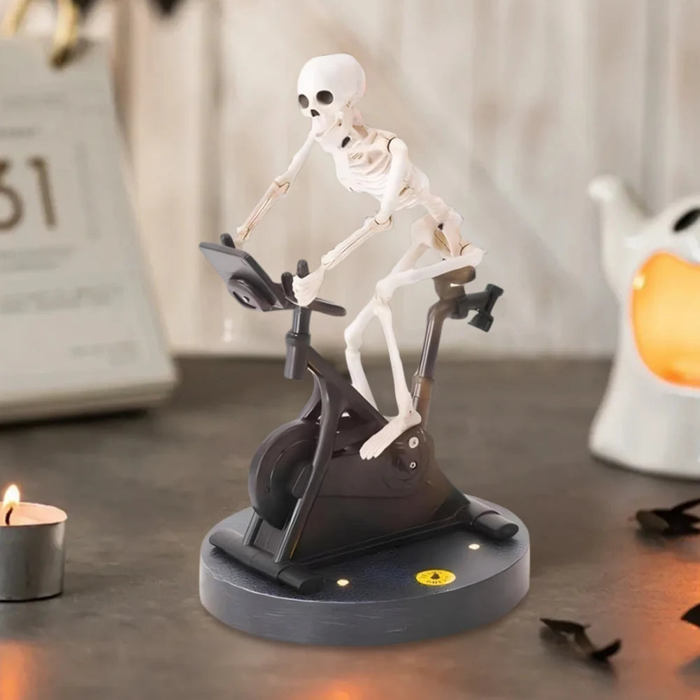 Resin Halloween Skeleton Decor Skeletons Statue Halloween Skeleton Decorations Home Decor